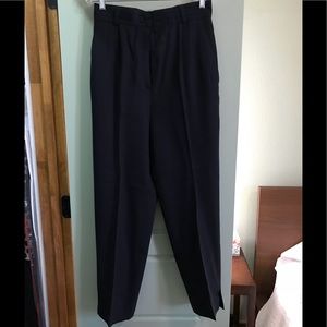 FINAL Escada brand Louis Feraud Navy Wool Pants